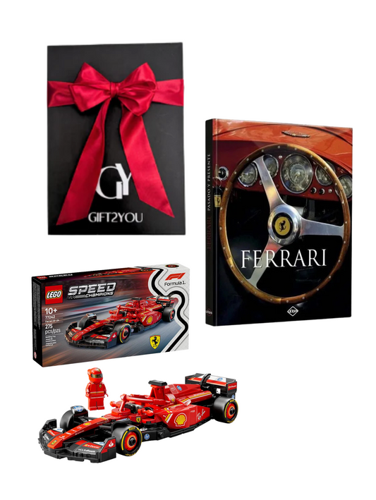 F1 Lego y Libro Ferrari Pasado