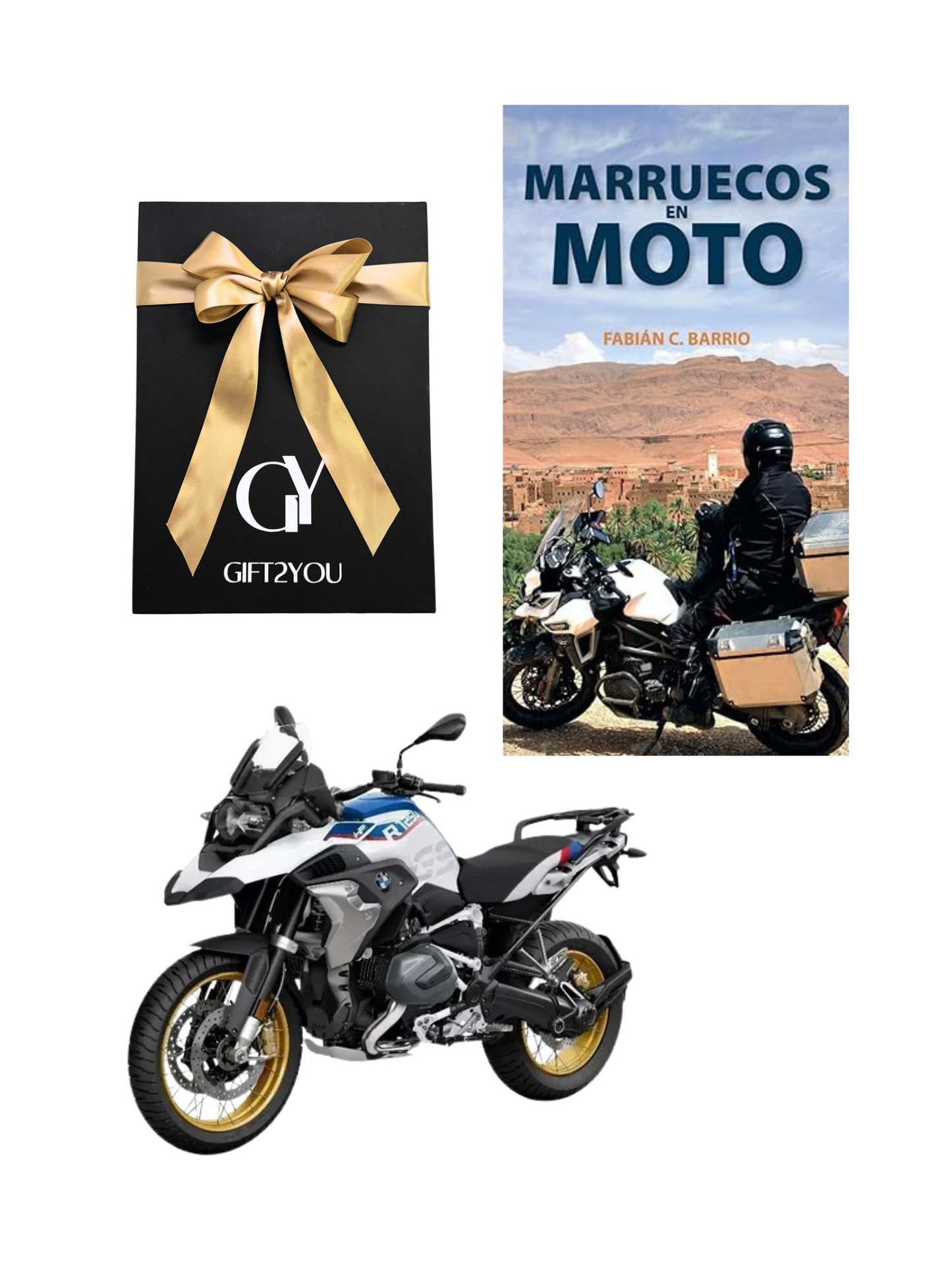 Moto BMW 1250 Marruecos