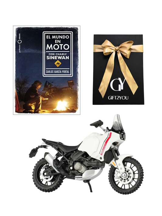 Moto DesertX Charly Sinewan