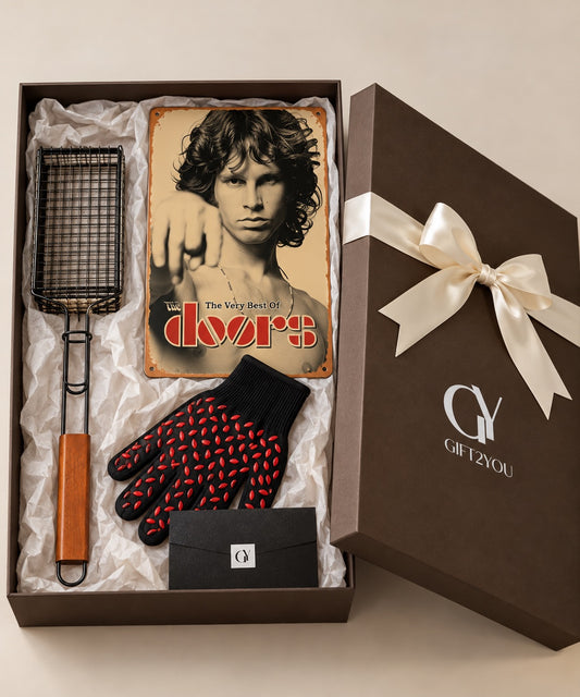 Gift Box The Doors – Parrilla con Guante y Canastillo