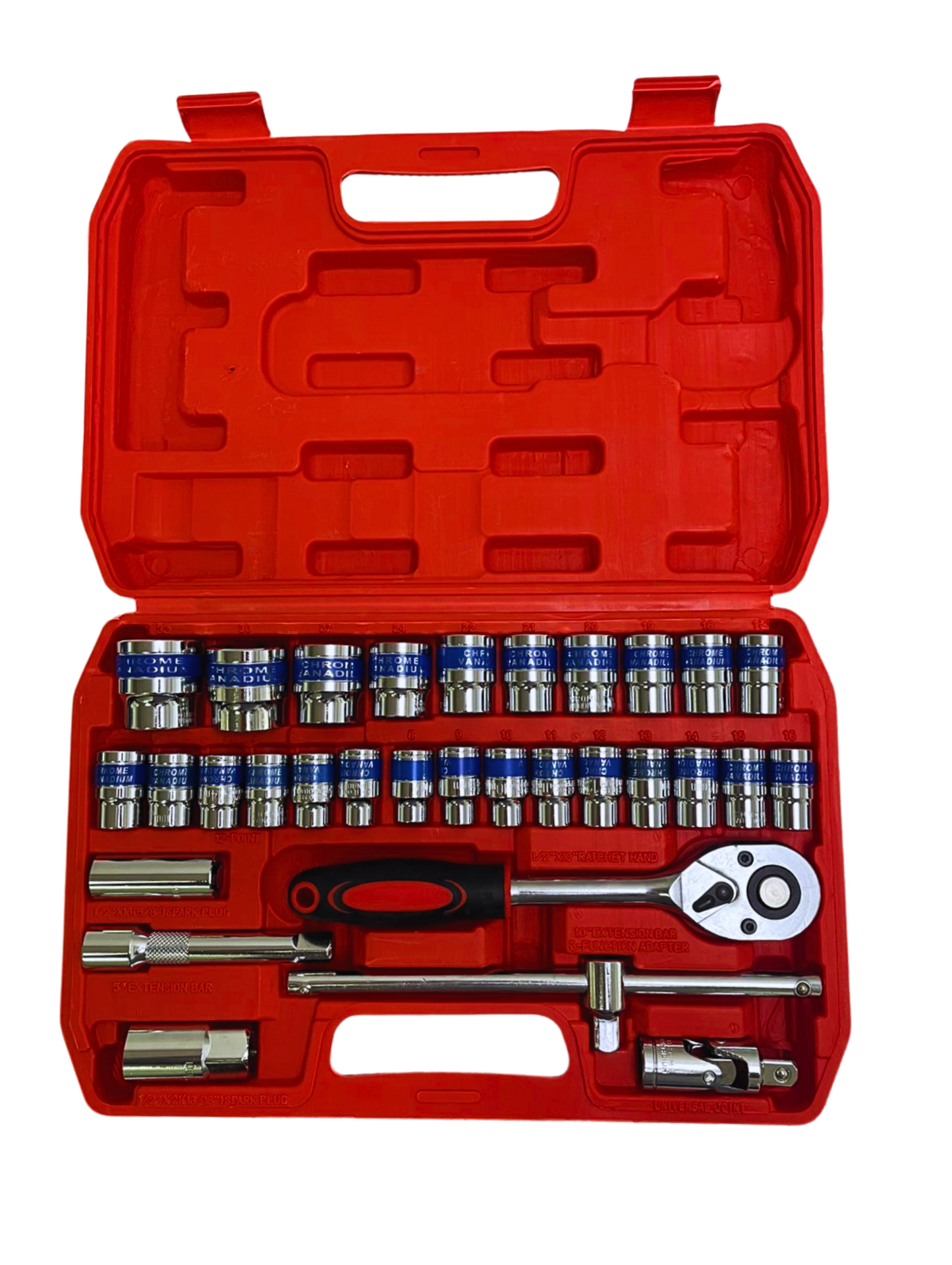 Set Herramientas, Licor, Banano y Linterna