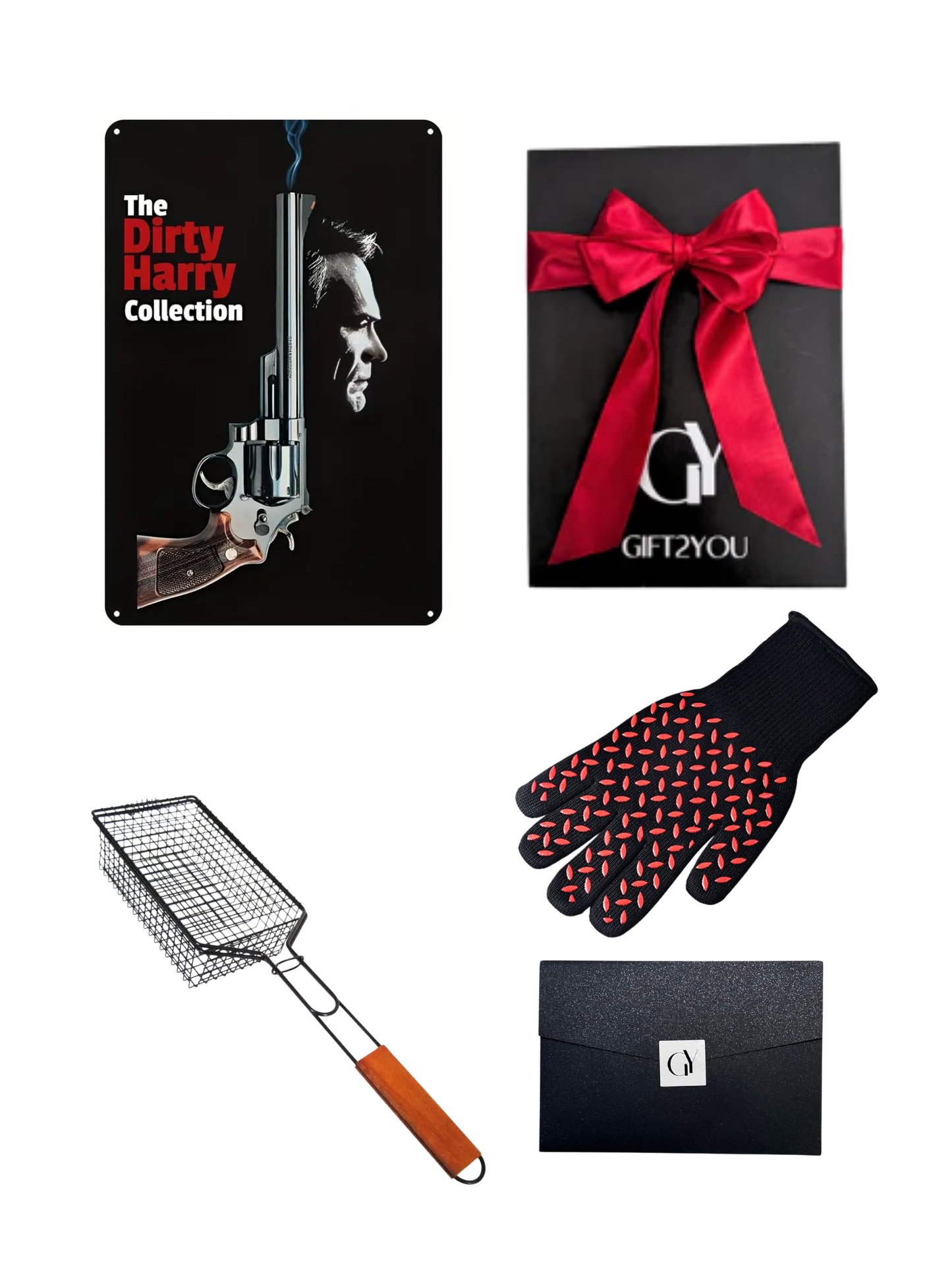 Gift Box Dirty Harry – Parrilla con Guante y Canastillo