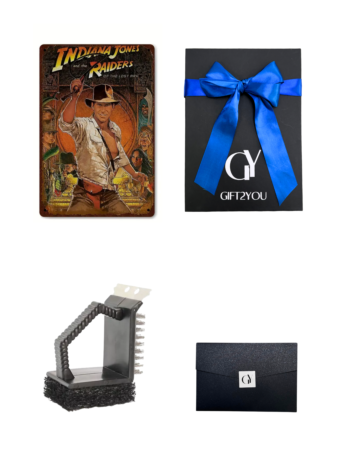 Gift Box Indiana Jones – Parrilla con Cepillo