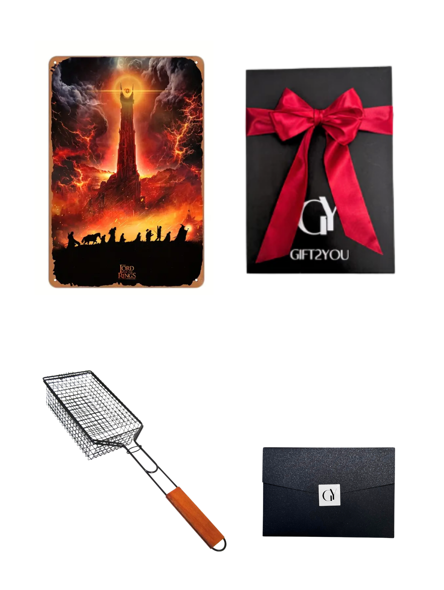 Gift Box El Señor de los Anillos – Parrilla con Iniciador y Espátula