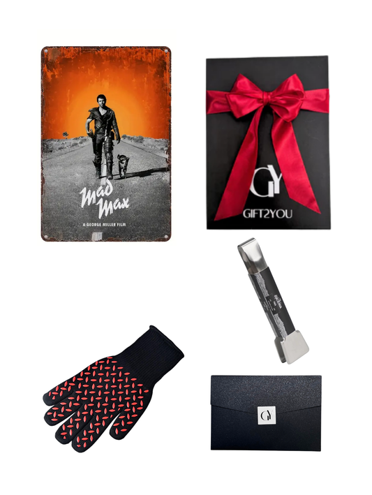 Gift Box Mad Max – Parrilla con Guante y Pinza