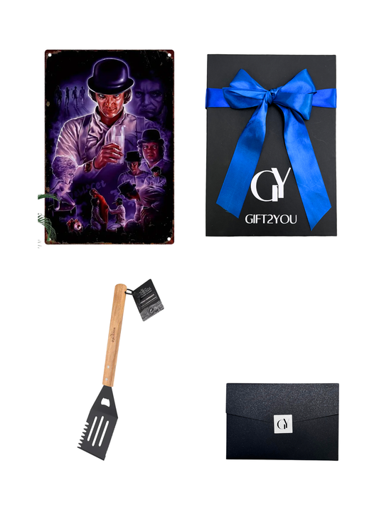 Gift Box La Naranja Mecánica – Parrilla con Espátula