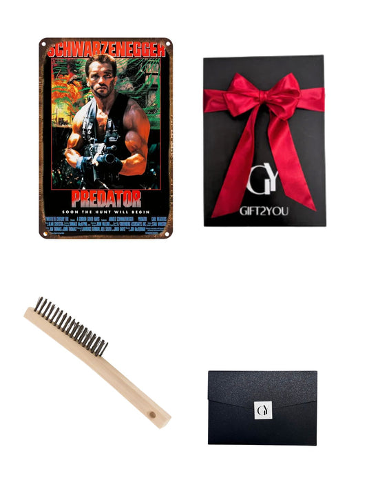 Gift Box Predator – Parrilla con Cepillo de Acero