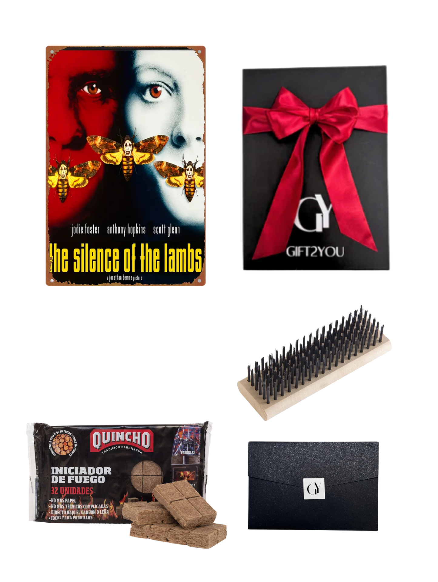 Gift Box The Silence of the Lambs – Parrilla con Iniciador y Escobilla