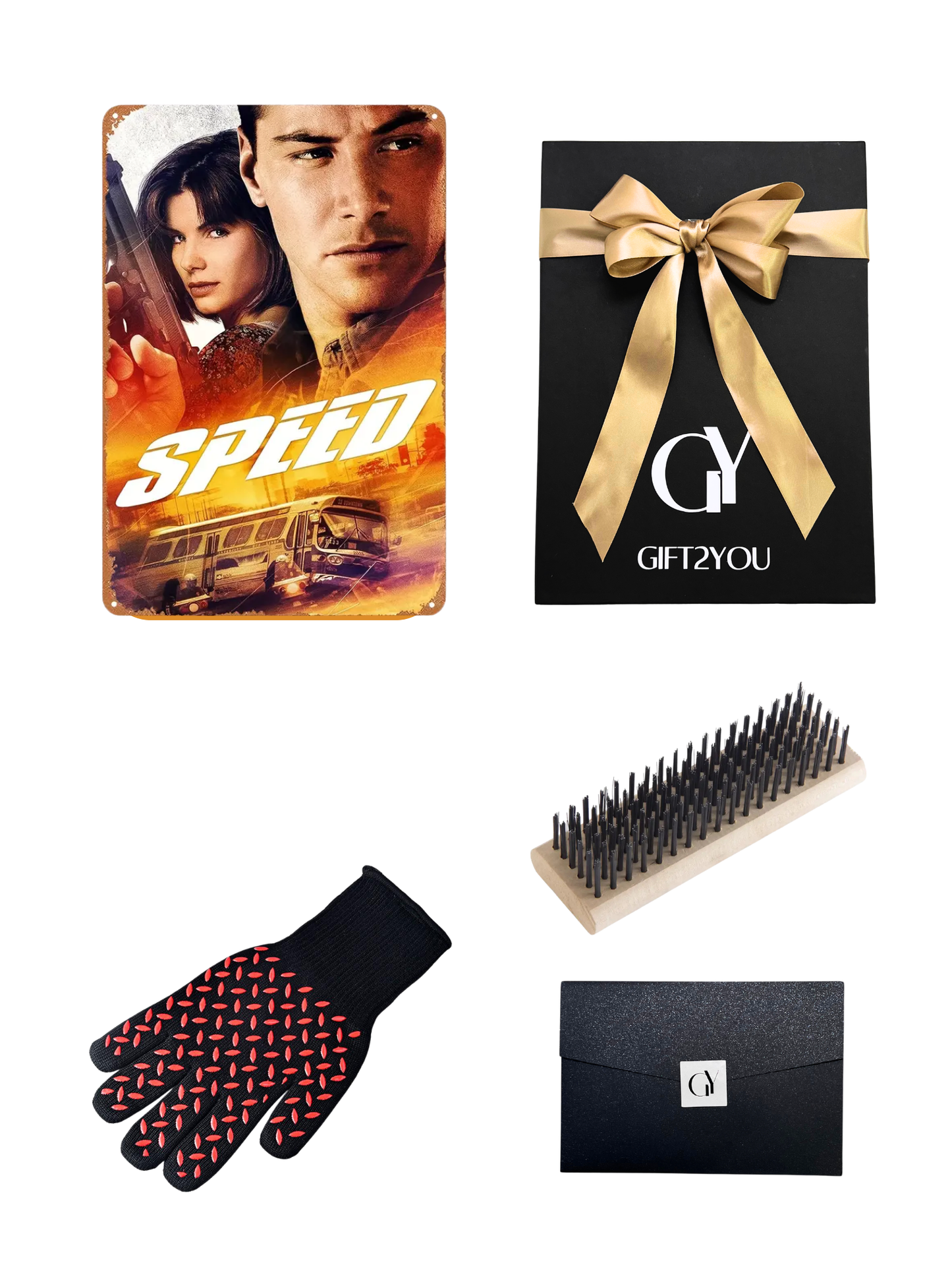 Gift Box Speed – Parrilla con Guante y Escobilla