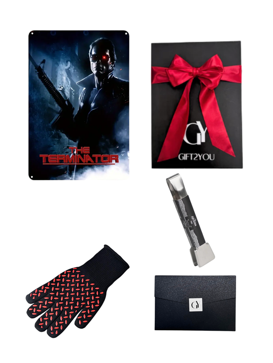 Gift Box Terminator 3 – Parrilla con Guante y Pinza