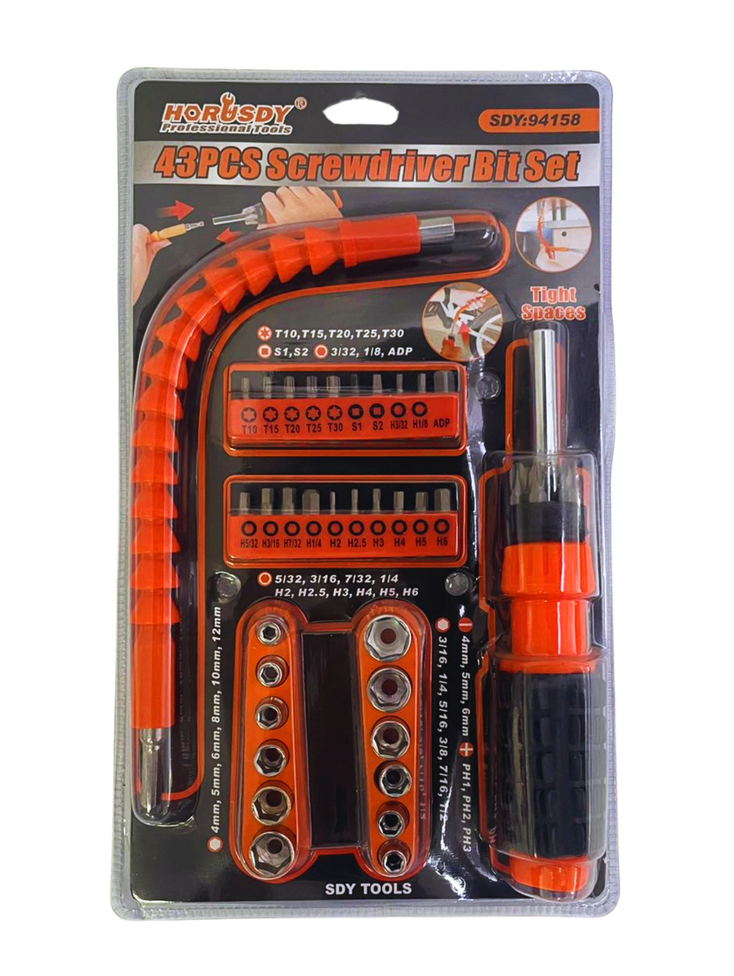 Set Herramientas y Linterna